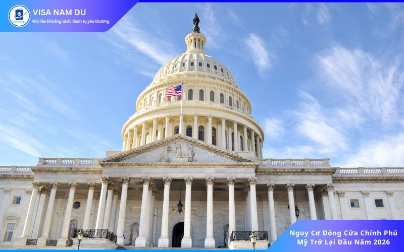 Nguy Cơ Đóng Cửa Chính Phủ Mỹ Trở Lại Đầu Năm 2026