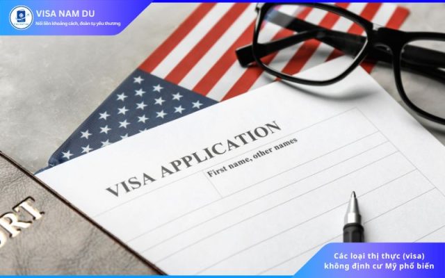 Các loại thị thực (visa) không định cư Mỹ phổ biến